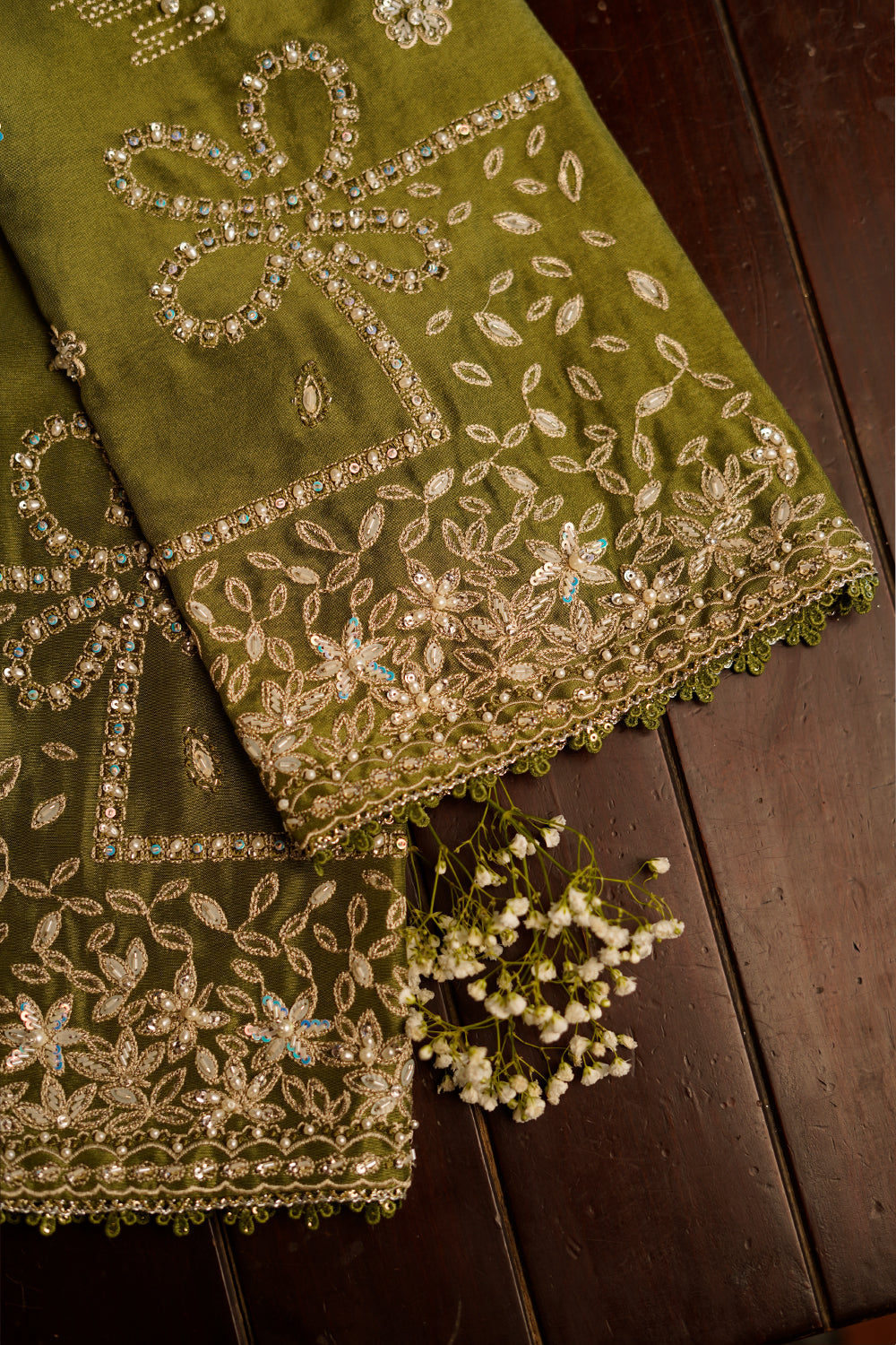 Silk Pret A Porter By Nyra Unstitched 3 Piece Festive Collection'2025-Bella