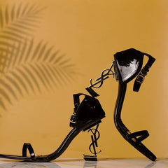 On Your Feets BLACK OPYUM HEEL