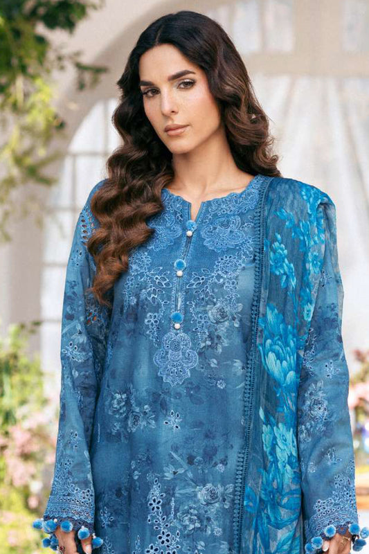 Amal By Motifz Unstitched 3 Piece Emb Lawn Eid Collection'2025-5434-Lilly