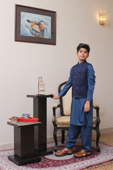 Real Image Kids Waist Coat Collection'2025-OKW-008 Smart Fit
