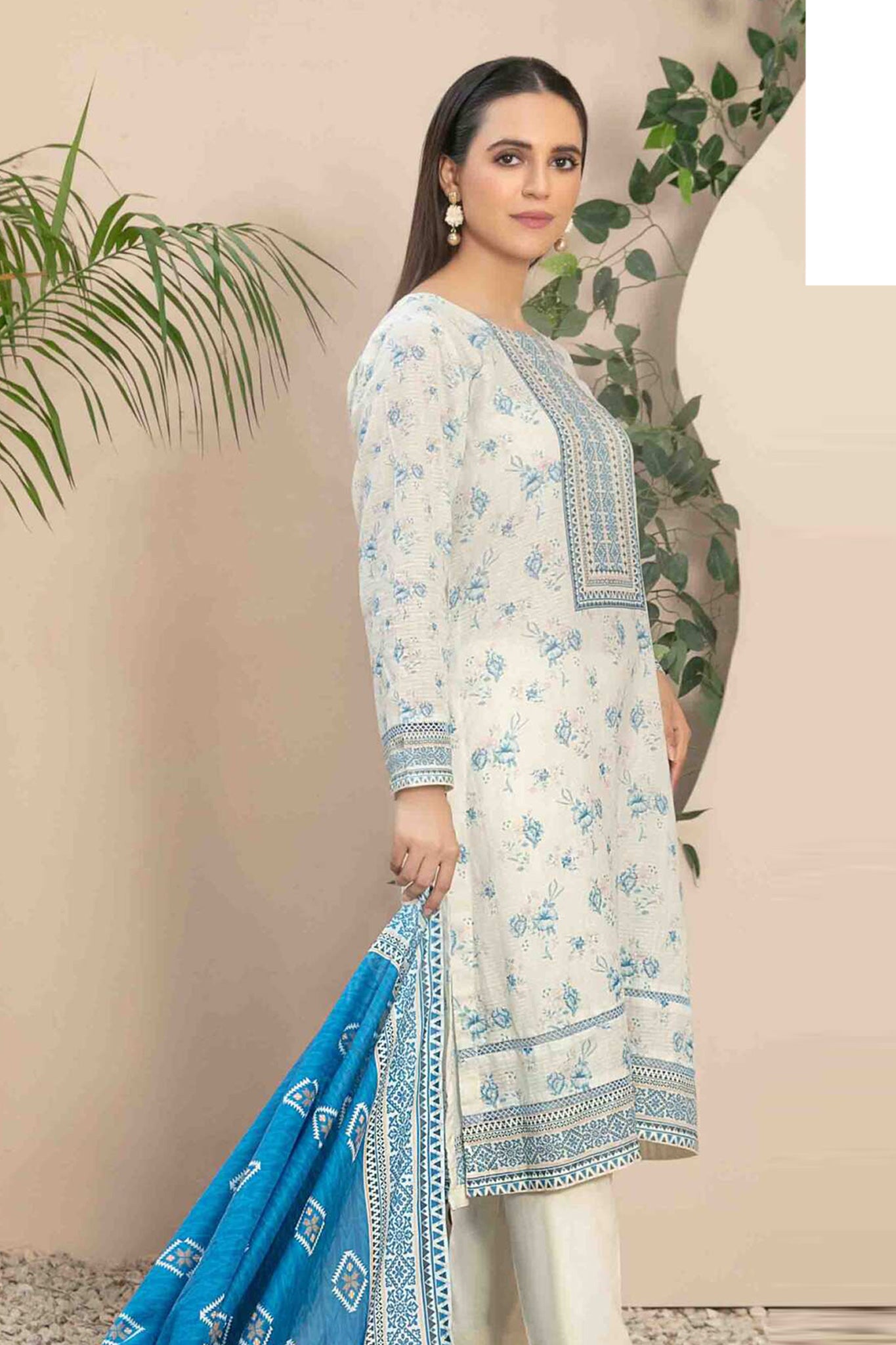 Tiyani By Tawakkal Unstitched 3 Piece Digital Printed Lawn Vol-02 Collection'2024-D-3596