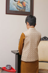 Real Image Kids Waist Coat Collection'2025-OKW-011 Smart Fit