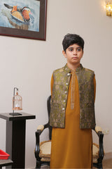 Real Image Kids Waist Coat Collection'2025-OKW-006 Smart Fit