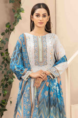 Tiyani By Tawakkal Unstitched 3 Piece Digital Printed Lawn Vol-02 Collection'2024-D-3602