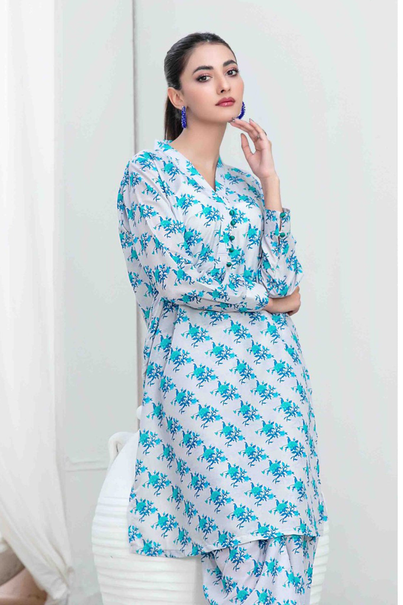 Zel By Tawakkal Unstitched 2 Piece Digital Printed Swiss Collection'2024-D-2823