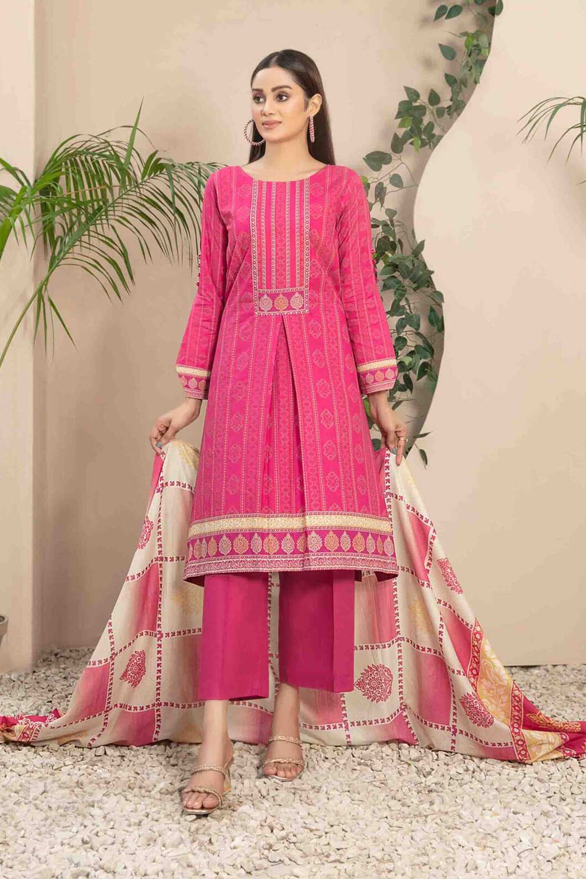 Tiyani By Tawakkal Unstitched 3 Piece Digital Printed Lawn Vol-02 Collection'2024-D-3601