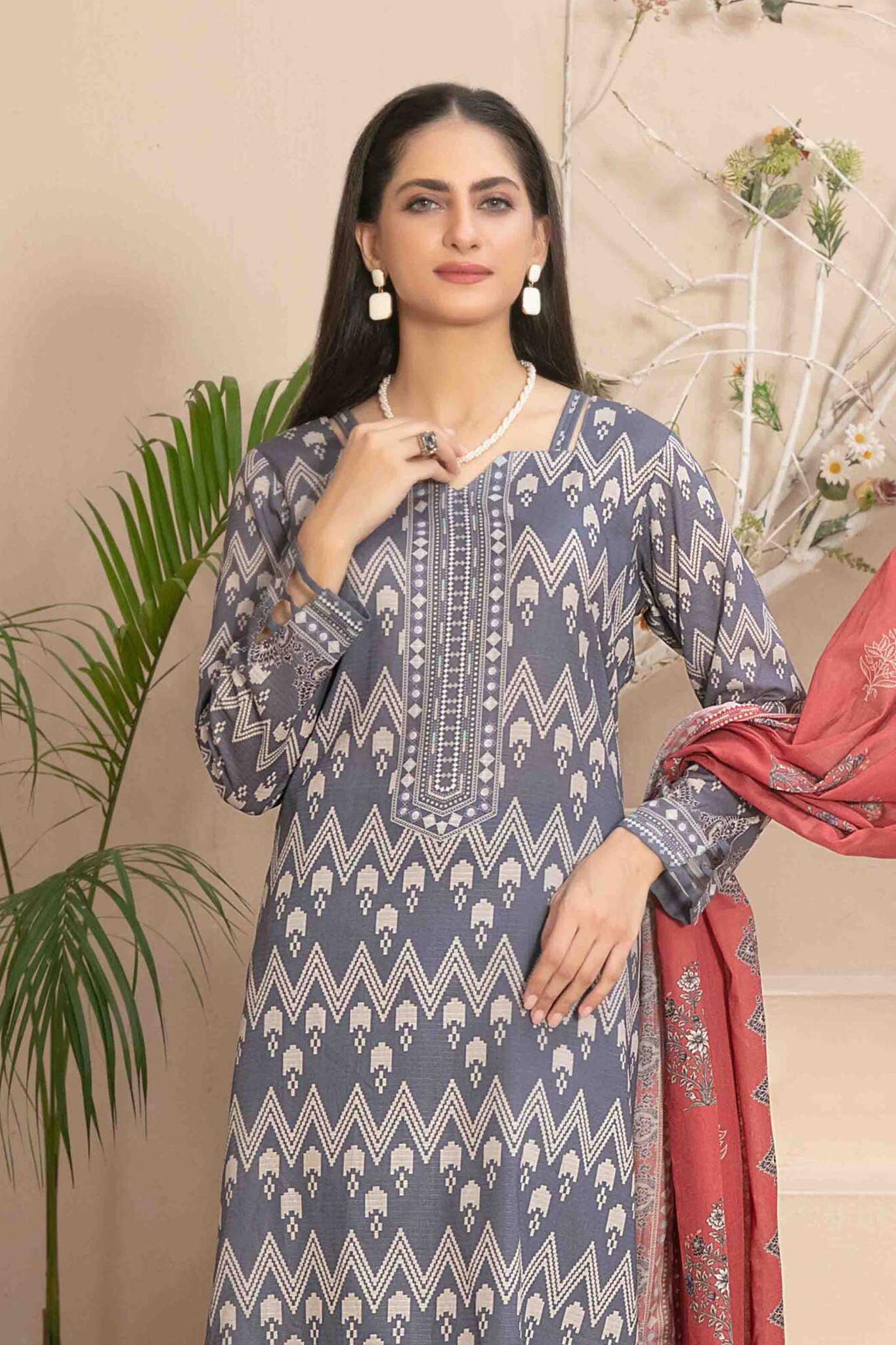 Tiyani By Tawakkal Unstitched 3 Piece Digital Printed Lawn Vol-02 Collection'2024-D-3600