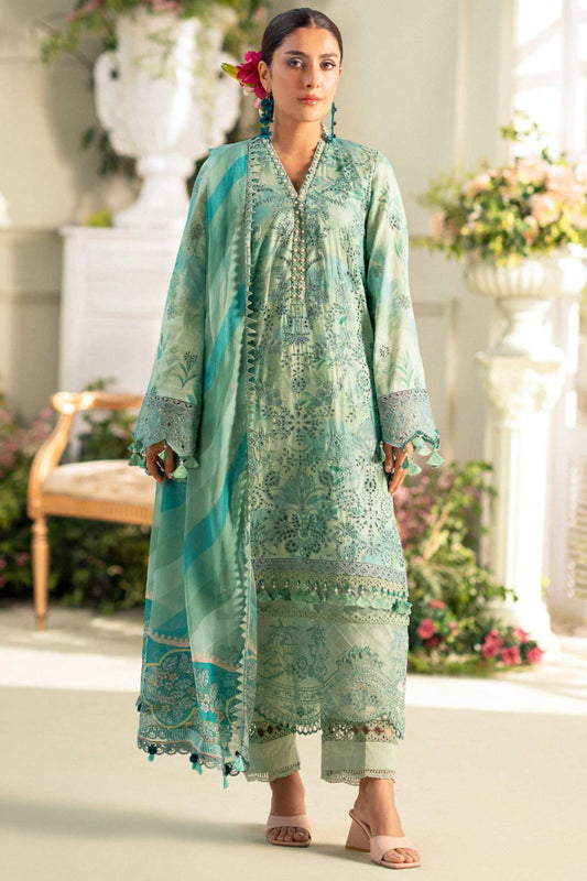 Amal By Motifz Unstitched 3 Piece Emb Lawn Eid Collection'2025-5430-Iris