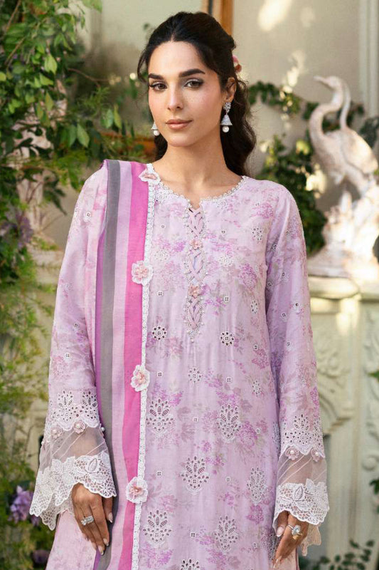 Amal By Motifz Unstitched 3 Piece Emb Lawn Eid Collection'2025-5428-Aster