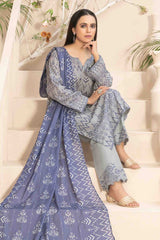 Tiyani By Tawakkal Unstitched 3 Piece Digital Printed Lawn Vol-02 Collection'2024-D-3595