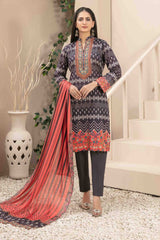 Tiyani By Tawakkal Unstitched 3 Piece Digital Printed Lawn Vol-02 Collection'2024-D-3603