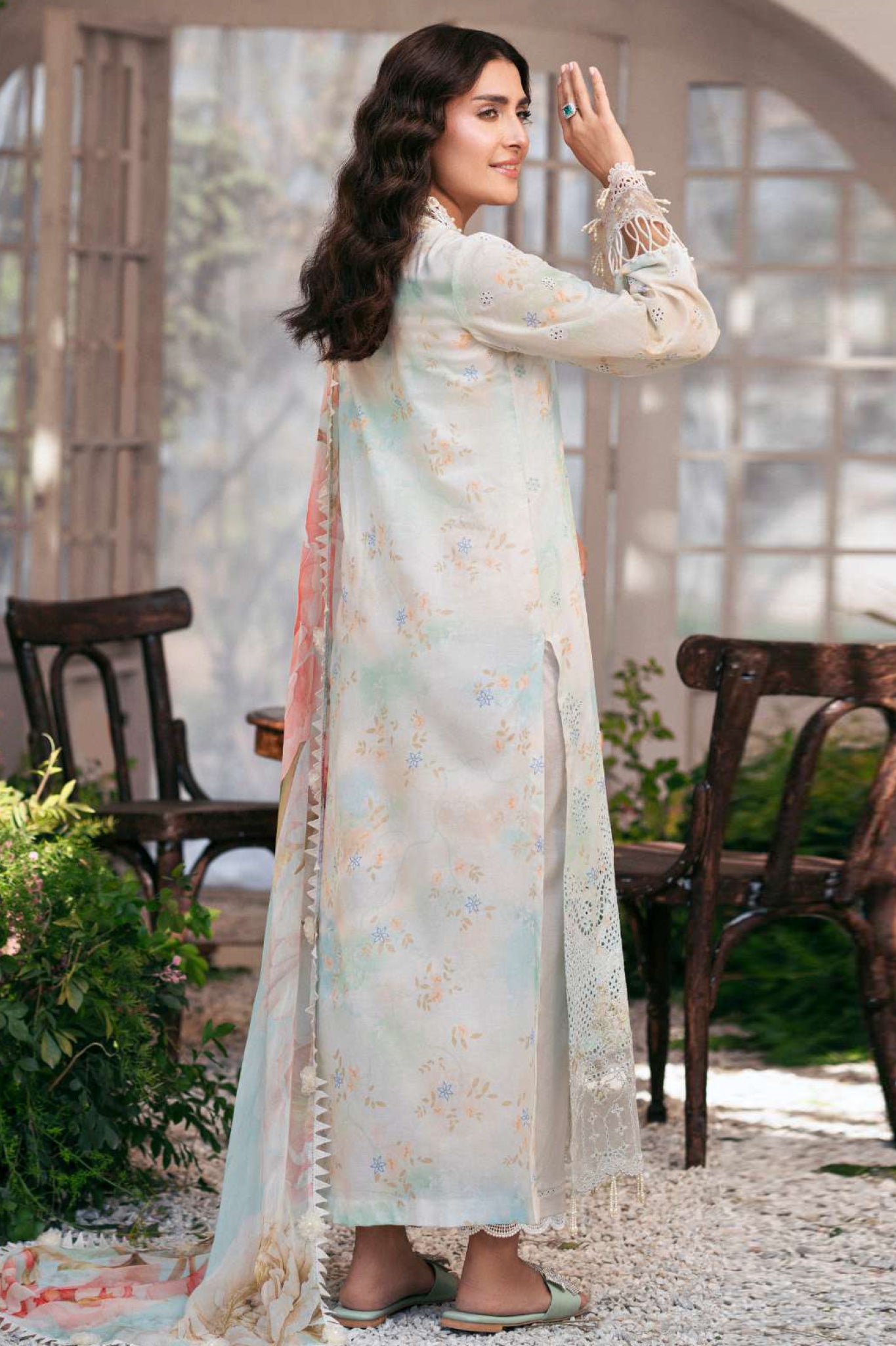 Amal By Motifz Unstitched 3 Piece Emb Lawn Eid Collection'2025-5423-Daisy
