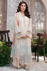 Amal By Motifz Unstitched 3 Piece Emb Lawn Eid Collection'2025-5423-Daisy