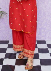 Modest Stitched 2 Piece Emb Cotton Collection'2024-D-8475