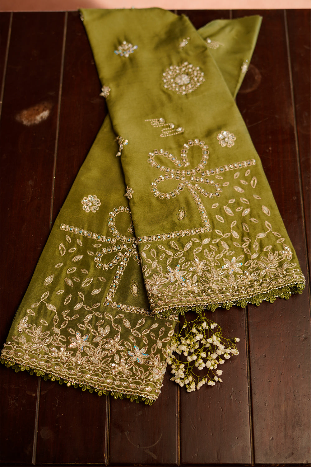 Silk Pret A Porter By Nyra Unstitched 3 Piece Festive Collection'2025-Bella