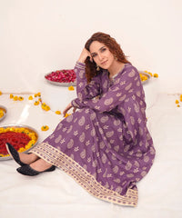 Dhaga Stitched 1 Piece Jacquard Frocks 2025-Aleira