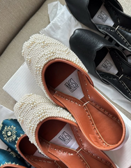 Mgs Style Khussa Collection-Dazzling Pearl