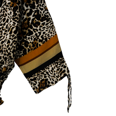 Little Bundles Stitched Kids Suit-Cheeta Top Shirt