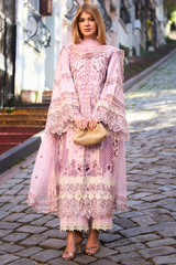 Huma Gul Unstitched 3 Piece Luxury Emb Lawn Collection'2025-Symphonia HG-07