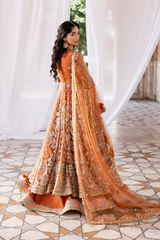 Ember Festive By Aylin Unstitched 3 Piece Formals Collection'2025-Saffron
