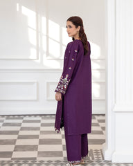 Flutterby Stitched 2 Piece Cotton Satin Winter Collection'2025-Nora - pr