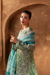 Ember Festive By Aylin Unstitched 3 Piece Formals Collection'2025-Ocean Bloom