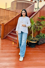 Urban Cut Premium Collar Neck Top 1 Piece