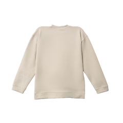 Little Bundles Stitched Kids Suit-Sandstone Sweat  Shirt