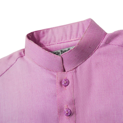 Little Bundles Stitched Kids Suit-Pink Kurta