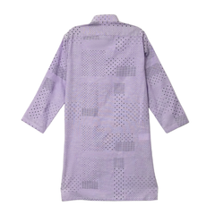 Little Bundles Stitched Kids Suit-Lilac Kurta