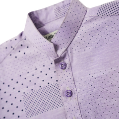 Little Bundles Stitched Kids Suit-Lilac Kurta