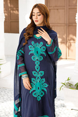 Parwaan By Anayra Amal Stitched 3 Piece Festive Collection-Uraan