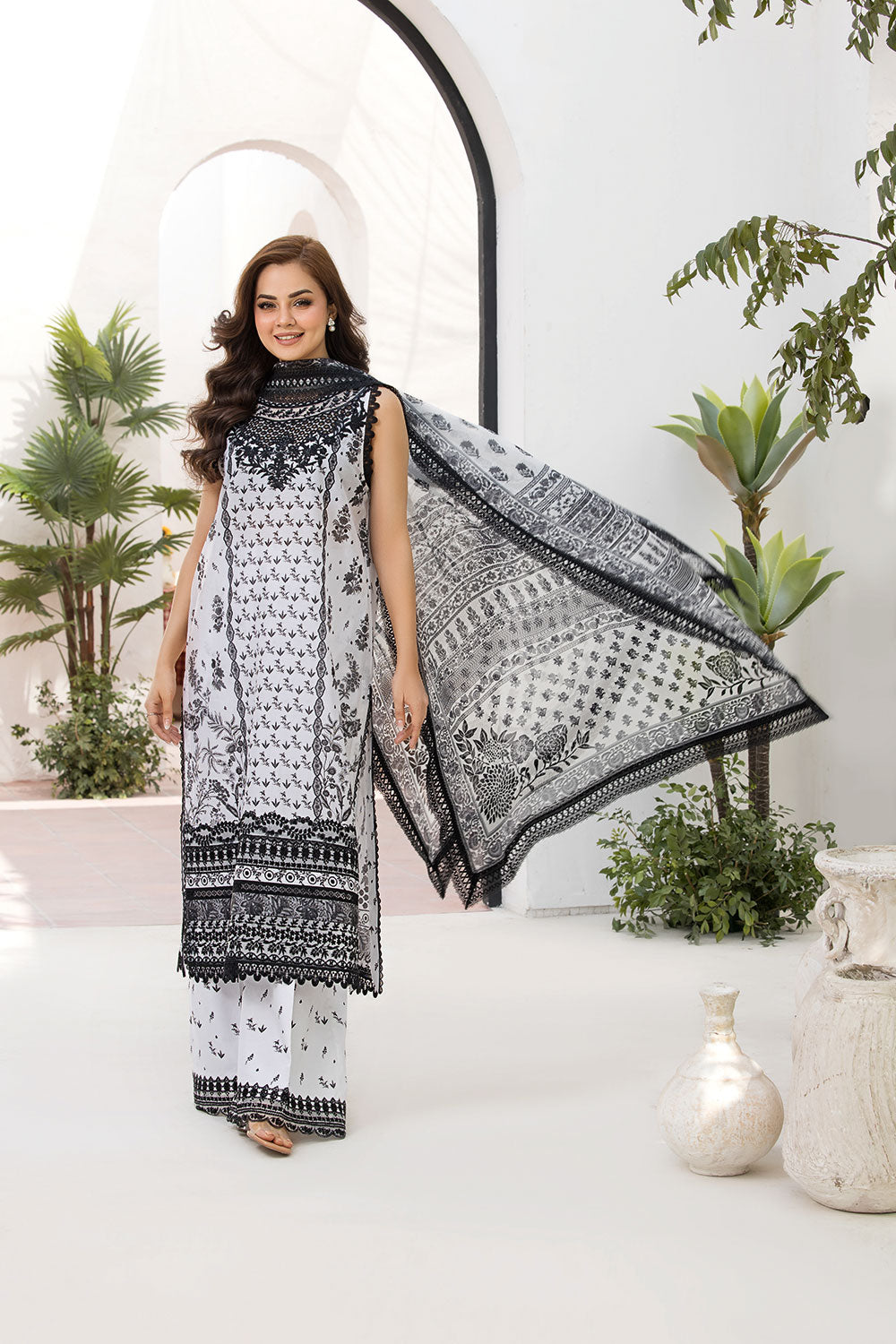 Vital by Sobia Nazir Unstitched 3 Piece Lawn Collection'2025-V-10-A