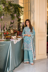 Vital by Sobia Nazir Unstitched 3 Piece Lawn Collection'2025-V-03-A