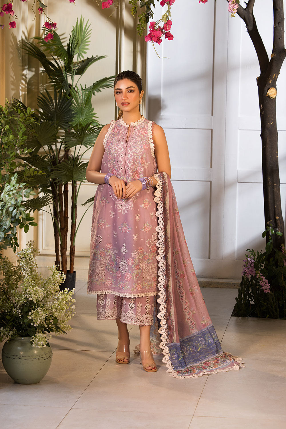 Vital by Sobia Nazir Unstitched 3 Piece Lawn Collection'2025-V-03-B