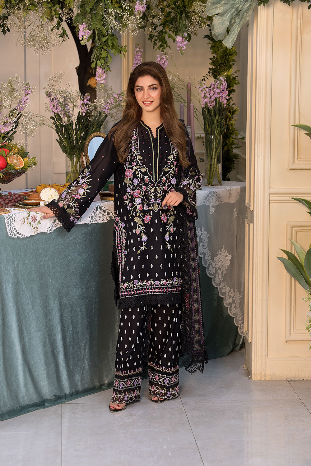 Vital by Sobia Nazir Unstitched 3 Piece Lawn Collection'2025-V-05-A