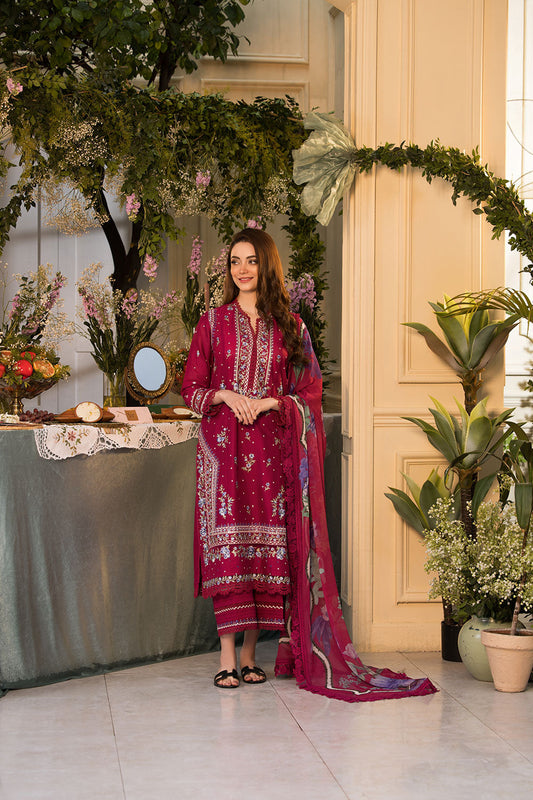 Vital by Sobia Nazir Unstitched 3 Piece Lawn Collection'2025-V-07-B