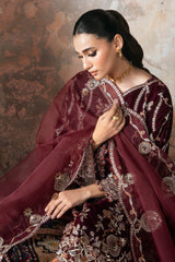 Ramsha Unstitched 3 Piece Luxury Velvet Vol-07 Collection'2025-V-701