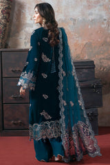 Ramsha Unstitched 3 Piece Luxury Velvet Vol-07 Collection'2025-V-707