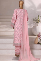 Sada Bahar Stitched 3 Piece Luxury Viscose Winter Collection'2025-VCK-313-Pink