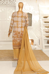 Hz Unstitched 3 Piece Vital Glam Emb Lawn Collection'2023-VGE-46