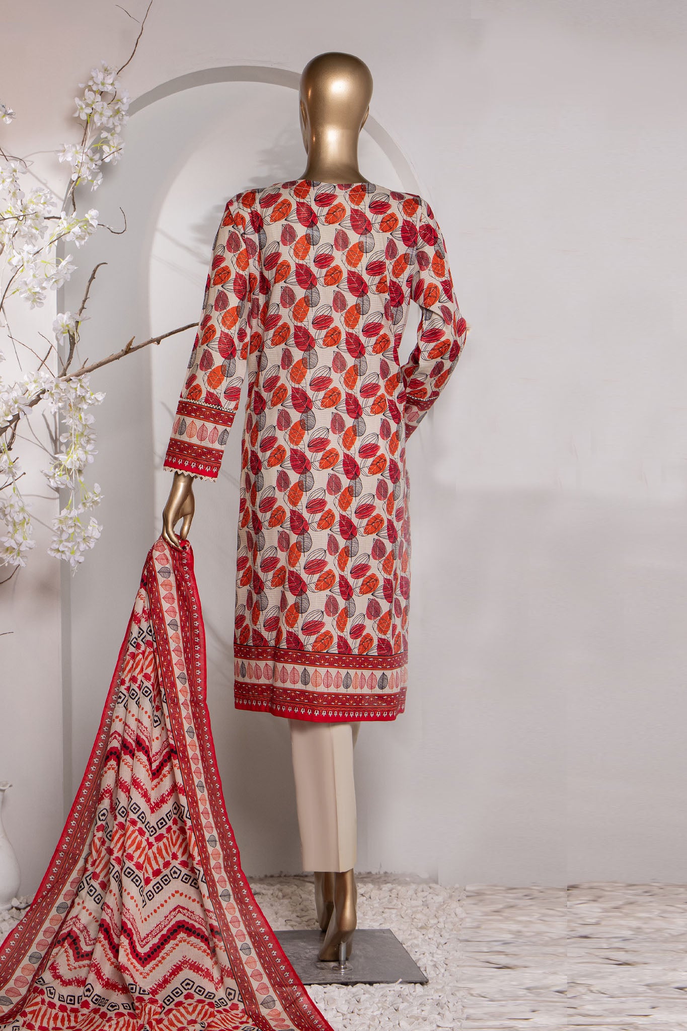 Vital Prints By HZ Unstitched 3 Piece Digital Printed Lawn Vol-02 Collection'2024-VP-149