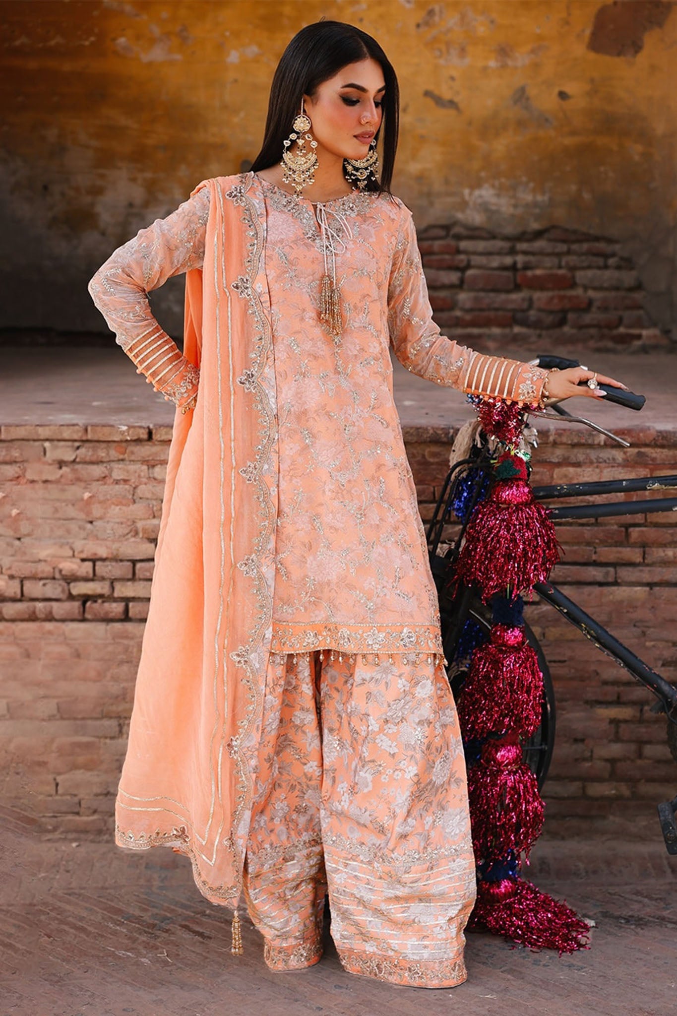 Vasal By Charizma Unstitched 3 Piece Luxury Chiffon Vol-03 Drop-02 Collection'2025-VSL25-19