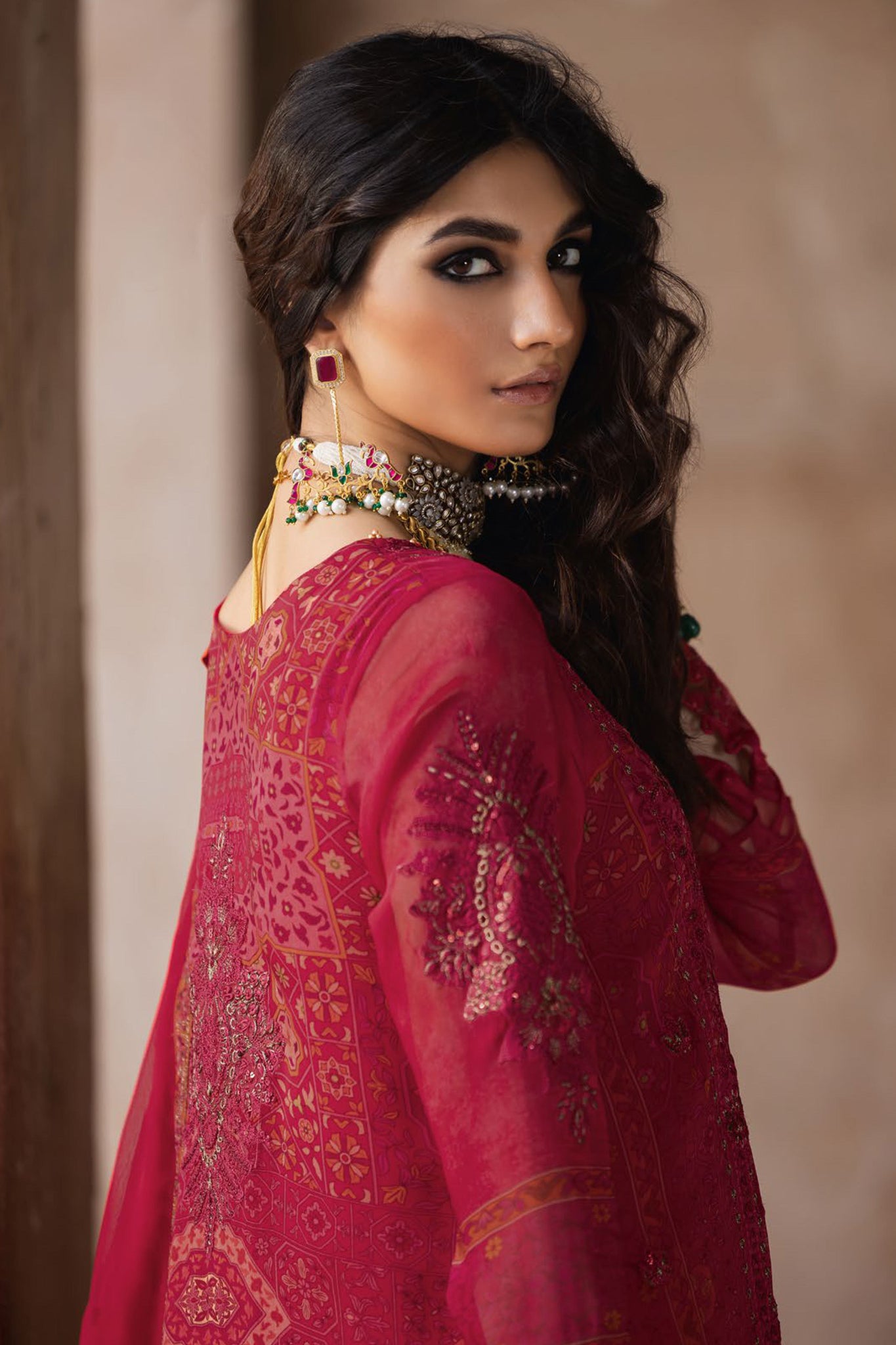 Vasal By Charizma Unstitched 3 Piece Luxury Chiffon Vol-02 Collection'2024-VSL5-12