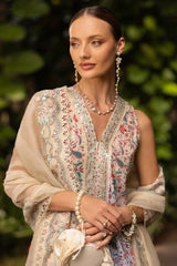 Zinnia By Faiza Saqlain Unstitched 3 Piece Luxury Lawn Collection-Danica