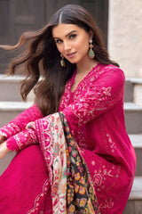 Zinnia By Faiza Saqlain Unstitched 3 Piece Luxury Lawn Collection-Varda