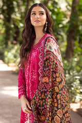 Zinnia By Faiza Saqlain Unstitched 3 Piece Luxury Lawn Collection-Varda