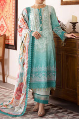 Mausummery Unstitched 3 Piece Spring Summer Lawn Vol-01 Collection'2024-Vinca