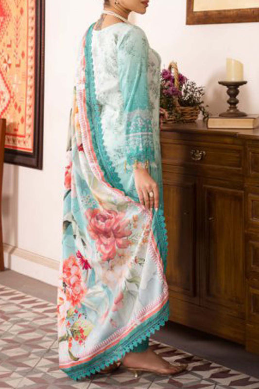 Mausummery Unstitched 3 Piece Spring Summer Lawn Vol-01 Collection'2024-Vinca