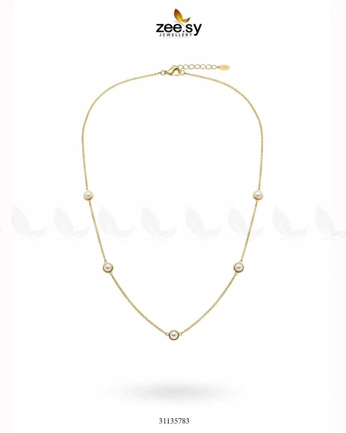 Vintage Faux Pearl Chain